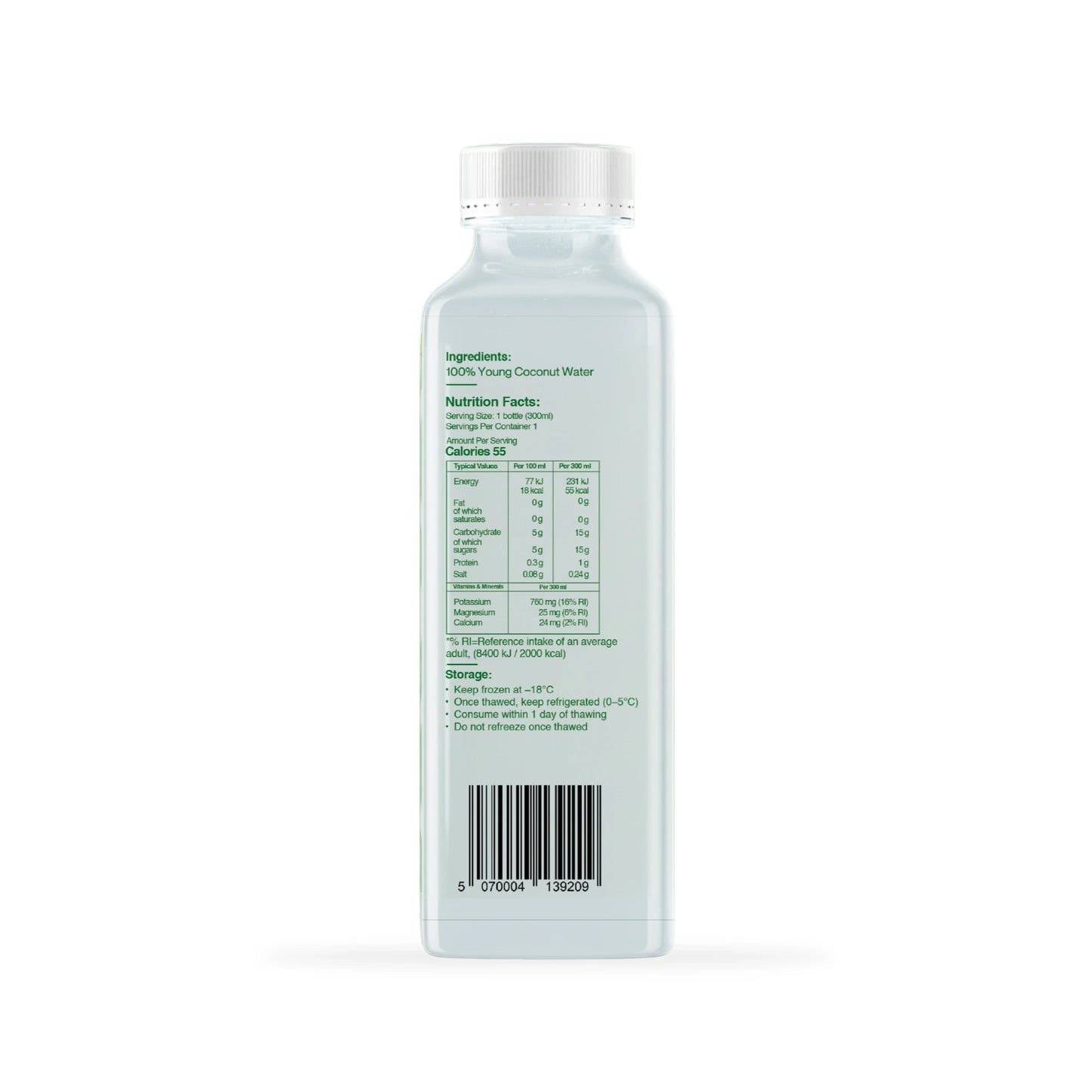 Frozen Young Coconut Water