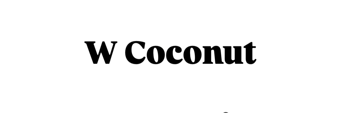 Whole young coconut