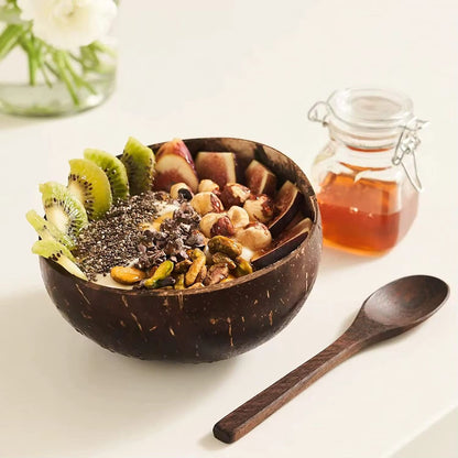 Natural Coconut Bowl Set