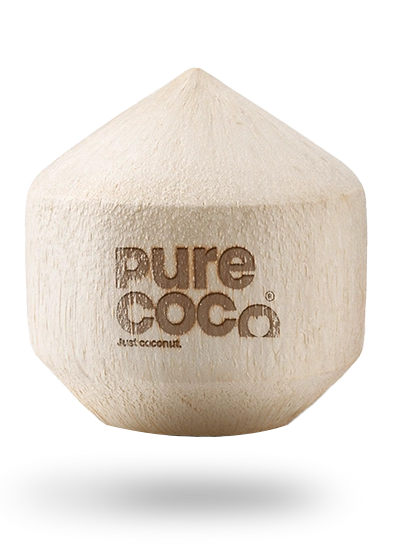 Whole young coconut