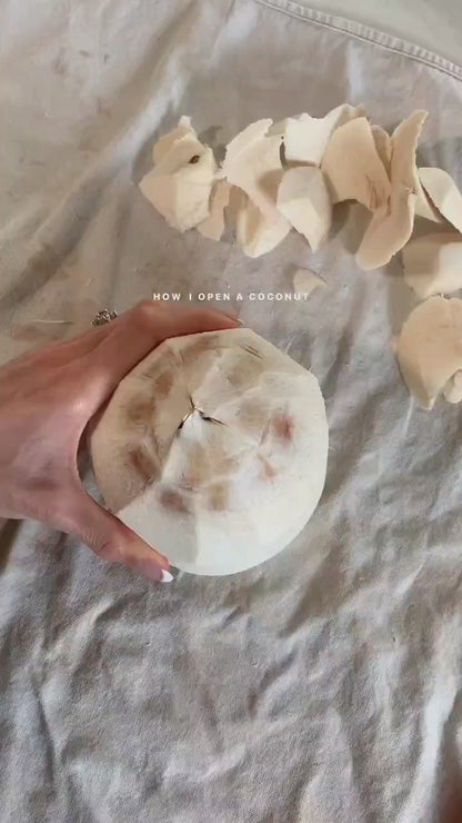 How to open fresh young coconut UK – Pure Coco tender coconut water